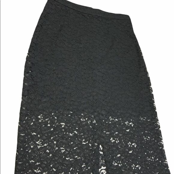 𝅺aritzia Babaton Lace Crop top long slv / Skirt Set - Picture 15 of 16